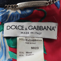 Dolce & Gabbana Ensemble di giacca di jeans