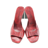 Costume National Red mules