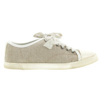 Lanvin Canvas Sneaker in Beige