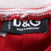 D&G 7/8 broek in het rood