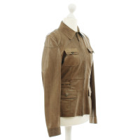 Hugo Boss Leather jacket in Brown