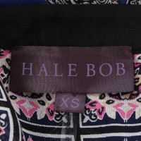 Hale Bob Camicia di seta con applicazioni di perline 