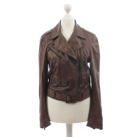 Bottega Veneta Brown leather jacket