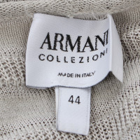 Armani Collezioni Gebreide shirt in het grijs
