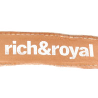 Rich & Royal Ceinture en cuir de reptile