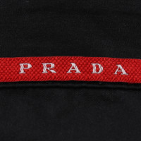 Prada Short-sleeved blouse with label writing