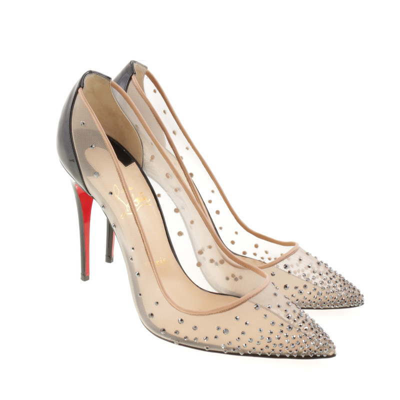 Christian Louboutin Pumps with Rhinestones