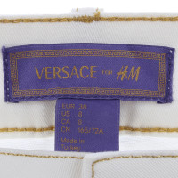 Versace For H&M Skinny Jeans in Weiß