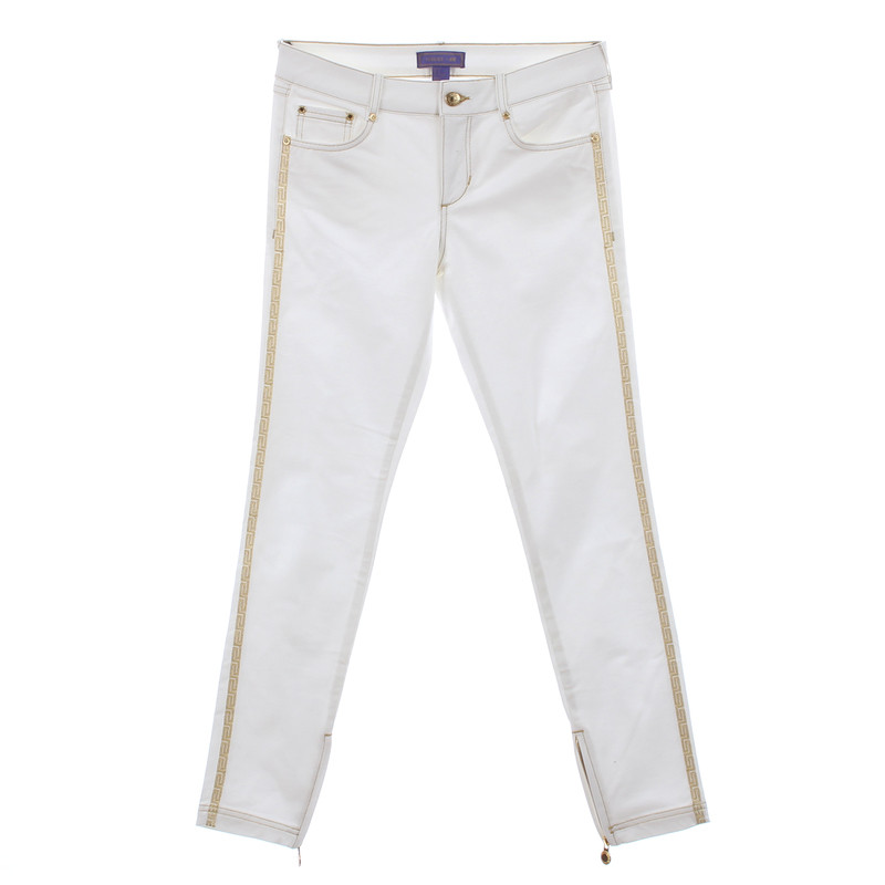 Versace For H&M Skinny jeans in bianco