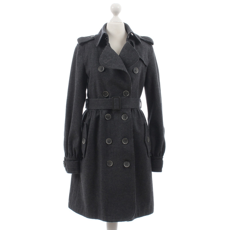 Thomas Burberry Trench coat wool - Buy Second hand Thomas Burberry ...