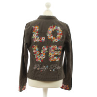 Philipp Plein Jacket with Rhinestones and embroidery