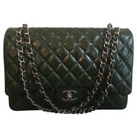 Chanel Flap bag Maxi in green 