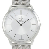 Calvin Klein Silberfarbene Armbanduhr