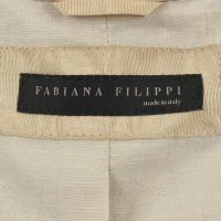 Fabiana Filippi Mantel aus Wildleder
