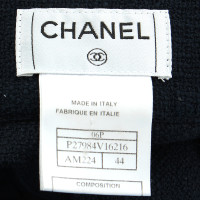 Chanel Bouclé pants in blue