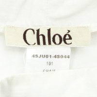 Chloé Gonna di estate in bianco
