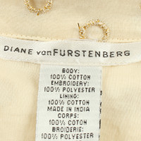 Diane Von Furstenberg "Bellette" with lace pattern dress