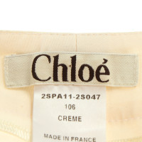 Chloé Flared leg pants in cream