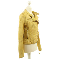 Oakwood Yellow leather jacket 