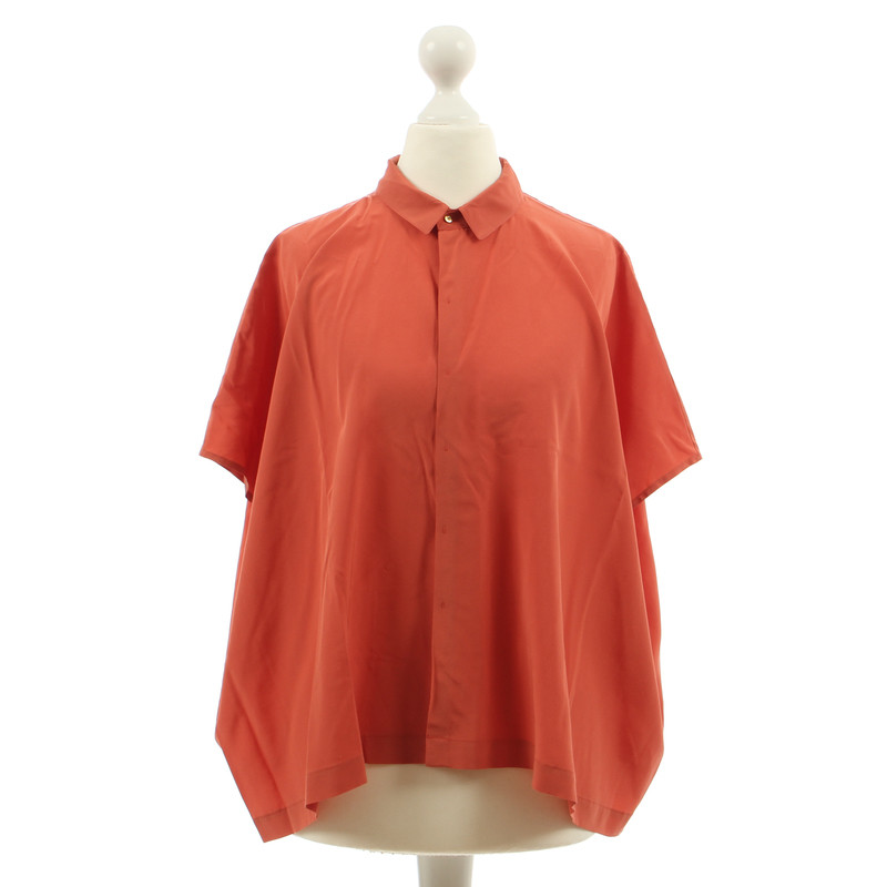 Diane Von Furstenberg Silk blouse "Eris" in terracotta