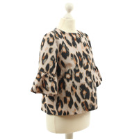 Red Valentino Short jacket with animal print