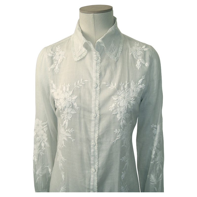 Paul Smith  Shirt blouse dress embroidered Paul Smith