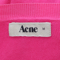 Acne Roze vest van fijne knit