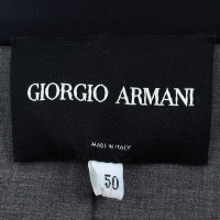 Giorgio Armani Cappotto di lana blu scuro