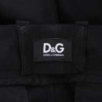 D&G Trousers in black