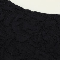 Barbara Schwarzer Robe en dentelle noire