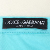 Dolce & Gabbana Gonna turchese