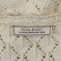 Nina Ricci Cream and gold Cardigan