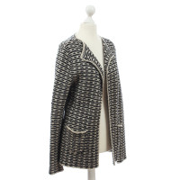 Rena Lange Cardigan in black cream