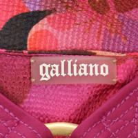 John Galliano Abito con sfumature di colore