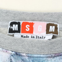 Msgm Sweater with flower print