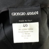 Giorgio Armani Pantaloni di seta nere