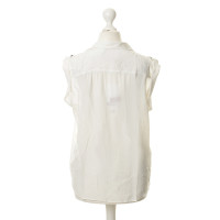 Comptoir Des Cotonniers Zijde blouse in wit
