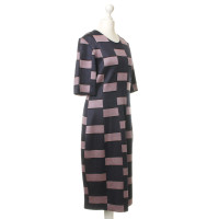 Odeeh Sheath dress with geometric pattern