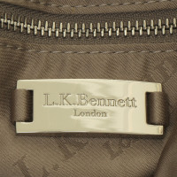 L.K. Bennett Ruched leather bag