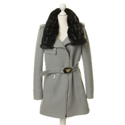 Armani Coat with faux fur