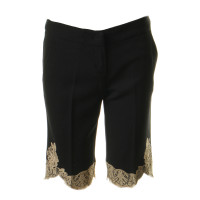 Red Valentino Bermuda shorts with lace trim