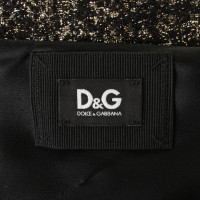 D&G Kleid mit Metallic-Schimmer