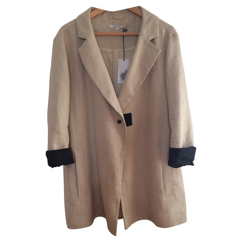 Carven Trench coat made of linen