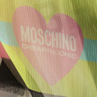 Moschino Cheap And Chic Colorful silk scarf