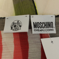 Moschino Cheap And Chic Colorful silk scarf