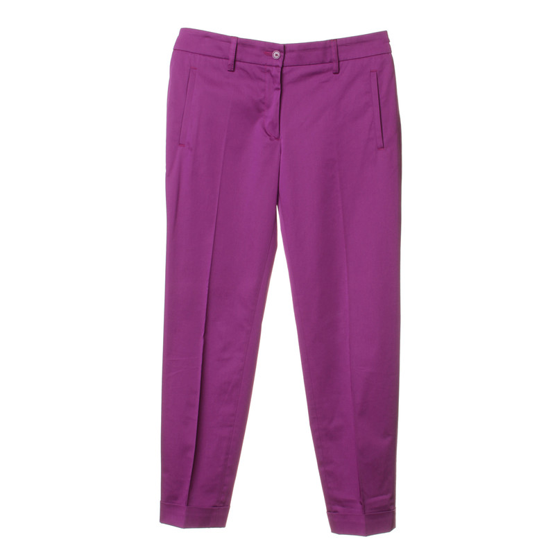 Etro Pantaloni Violettfarbene