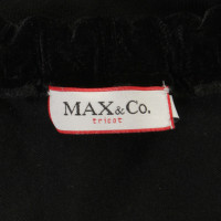 Max & Co Top mit Samt-Detail