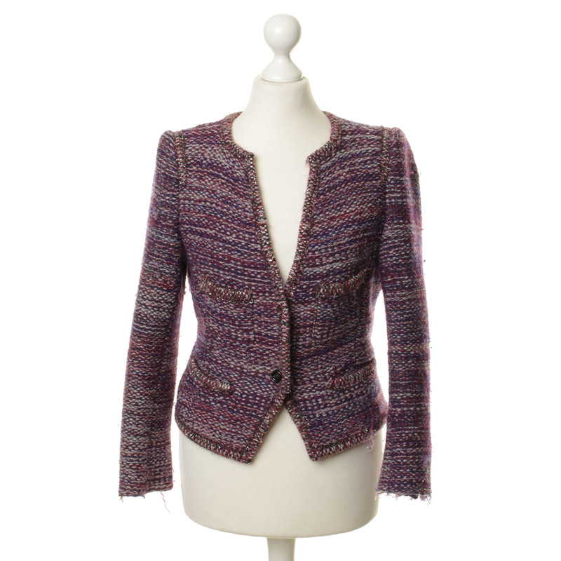 Isabel Marant Purple knitted jacket