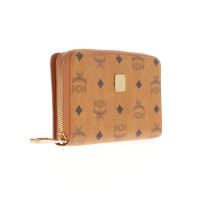 Mcm Wallet with logo print