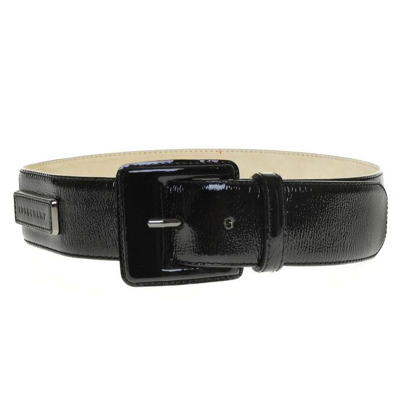 Longchamp Patent leather waist belt
